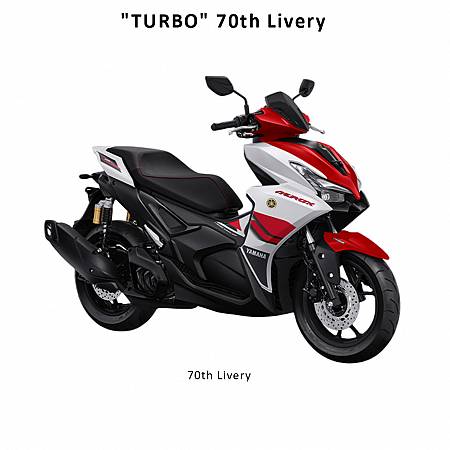 YAMAHA AEROX ALPHA TURBO 70TH LIVERY